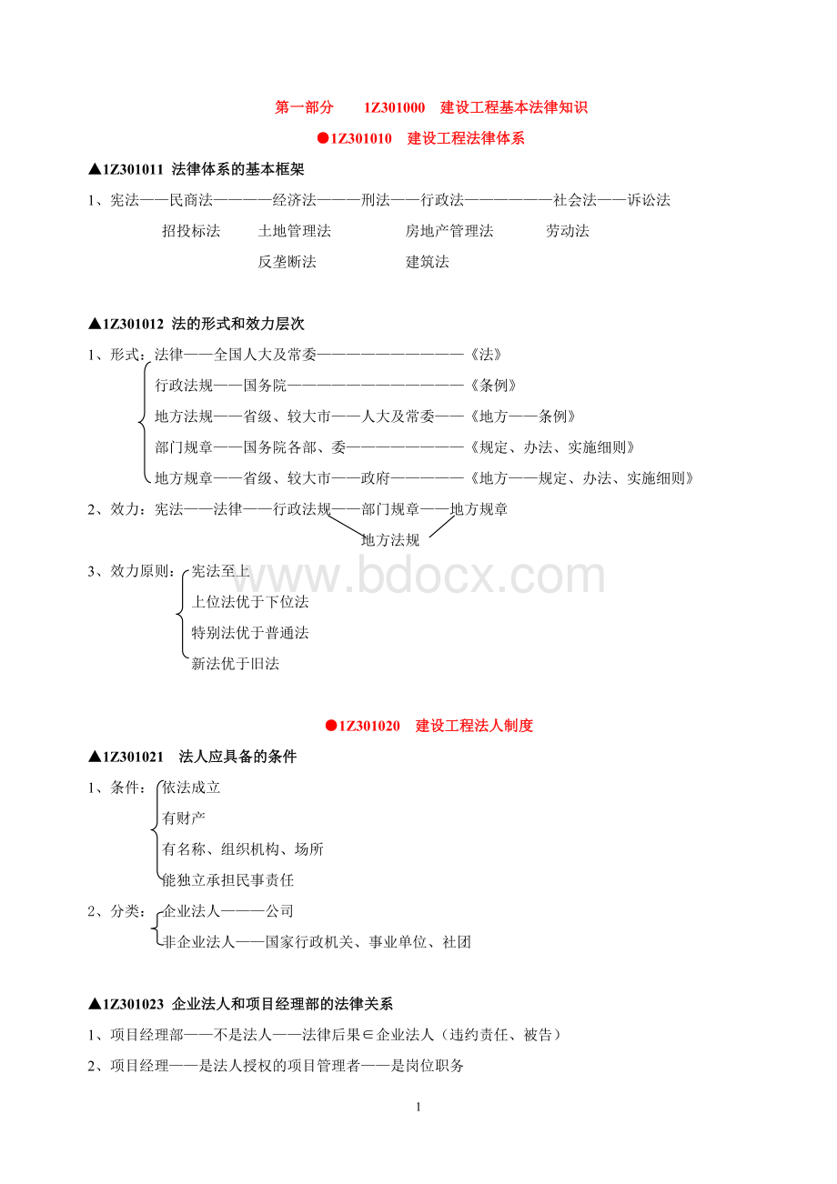 一级建造师讲稿_精品文档文档格式.doc