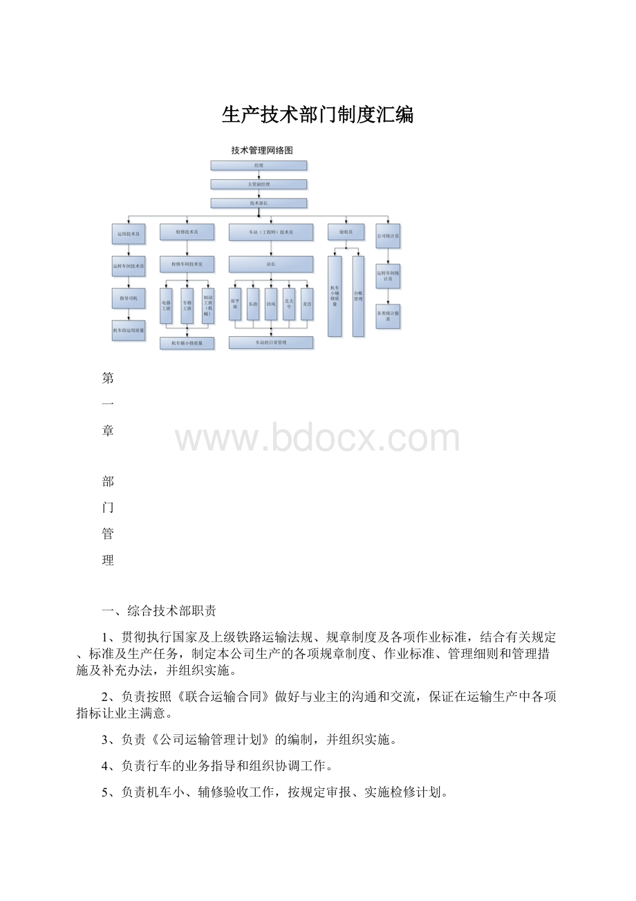 生产技术部门制度汇编.docx