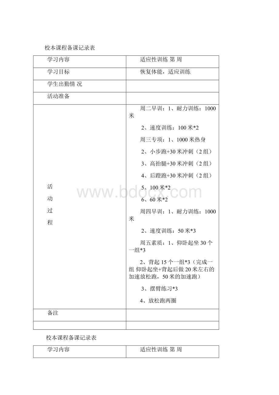 小学田径队训练计划.docx_第2页