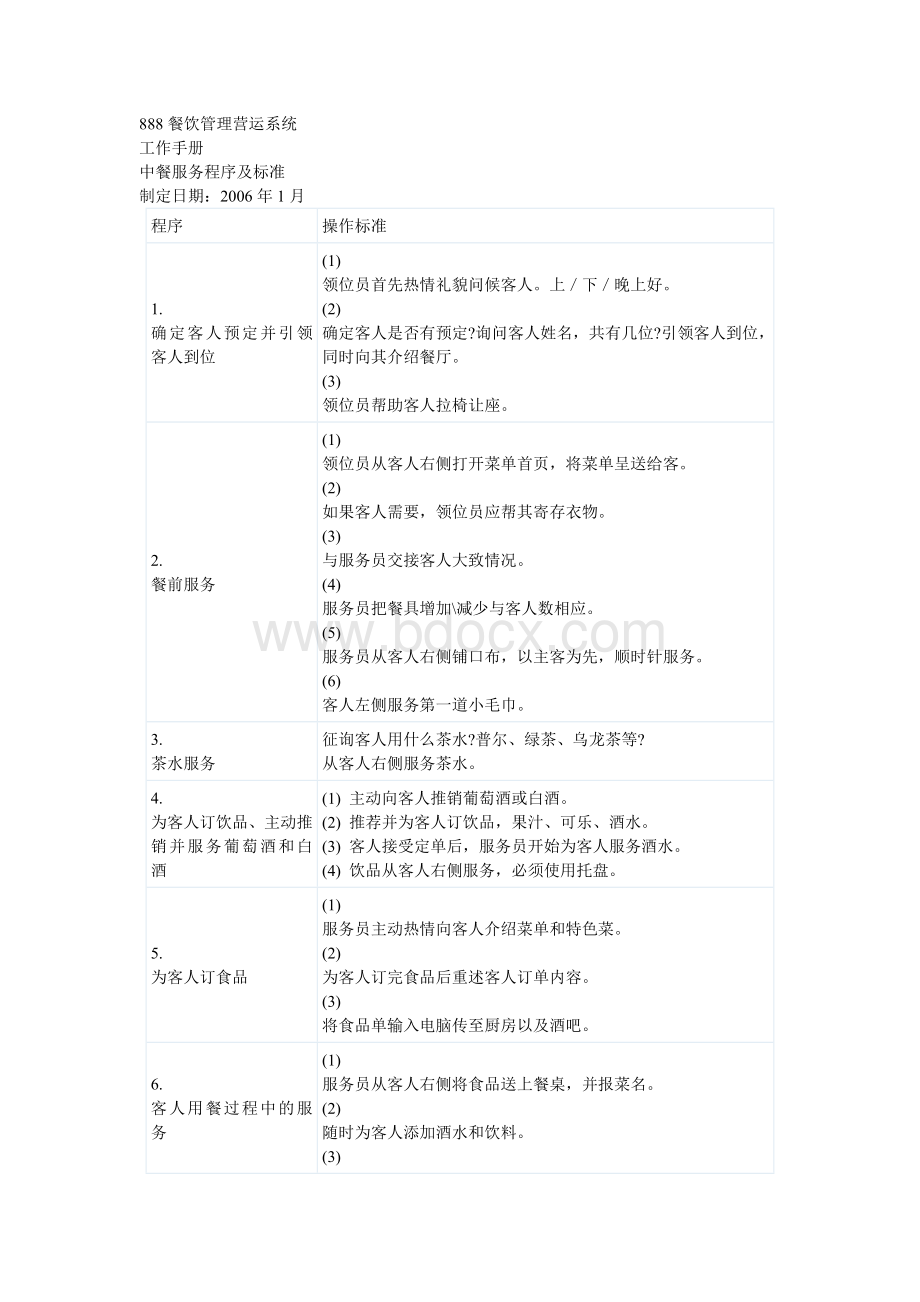 高端餐饮运营手册Word文档下载推荐.doc_第1页