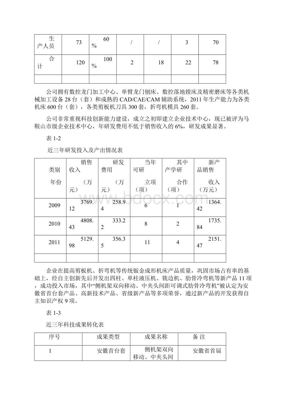 年产50套大型精密数字化钣金成形机床建设项目可行性研究报告.docx_第2页