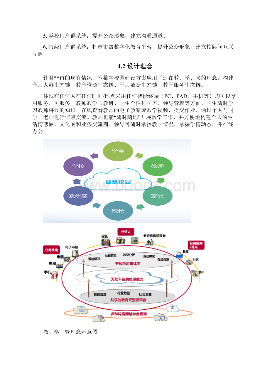 最新版智慧教育平台建设项目解决方案 智慧教育平台建设方案Word文件下载.docx_第3页