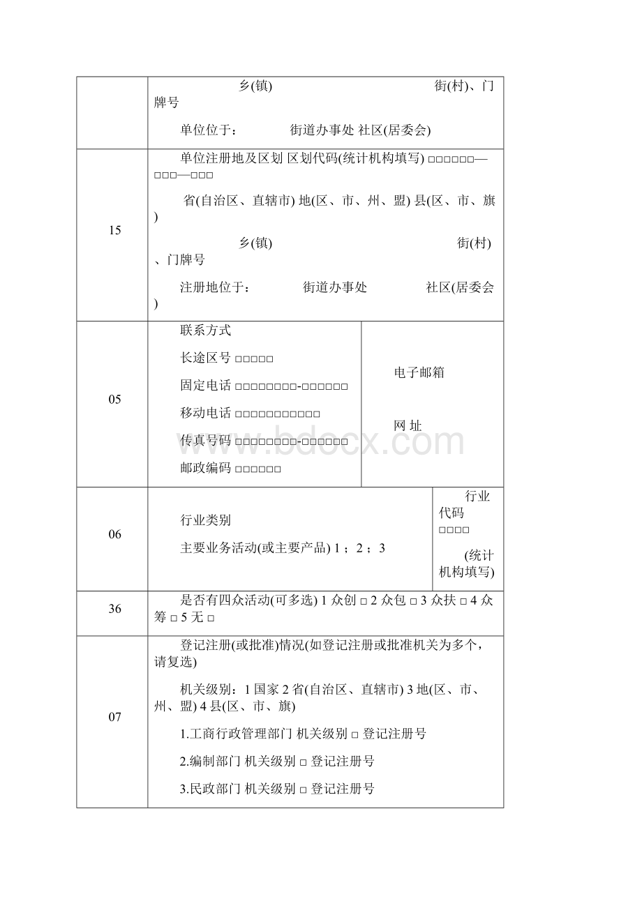 最新 《法人单位基本情况》表表号MLK1011表.docx_第2页