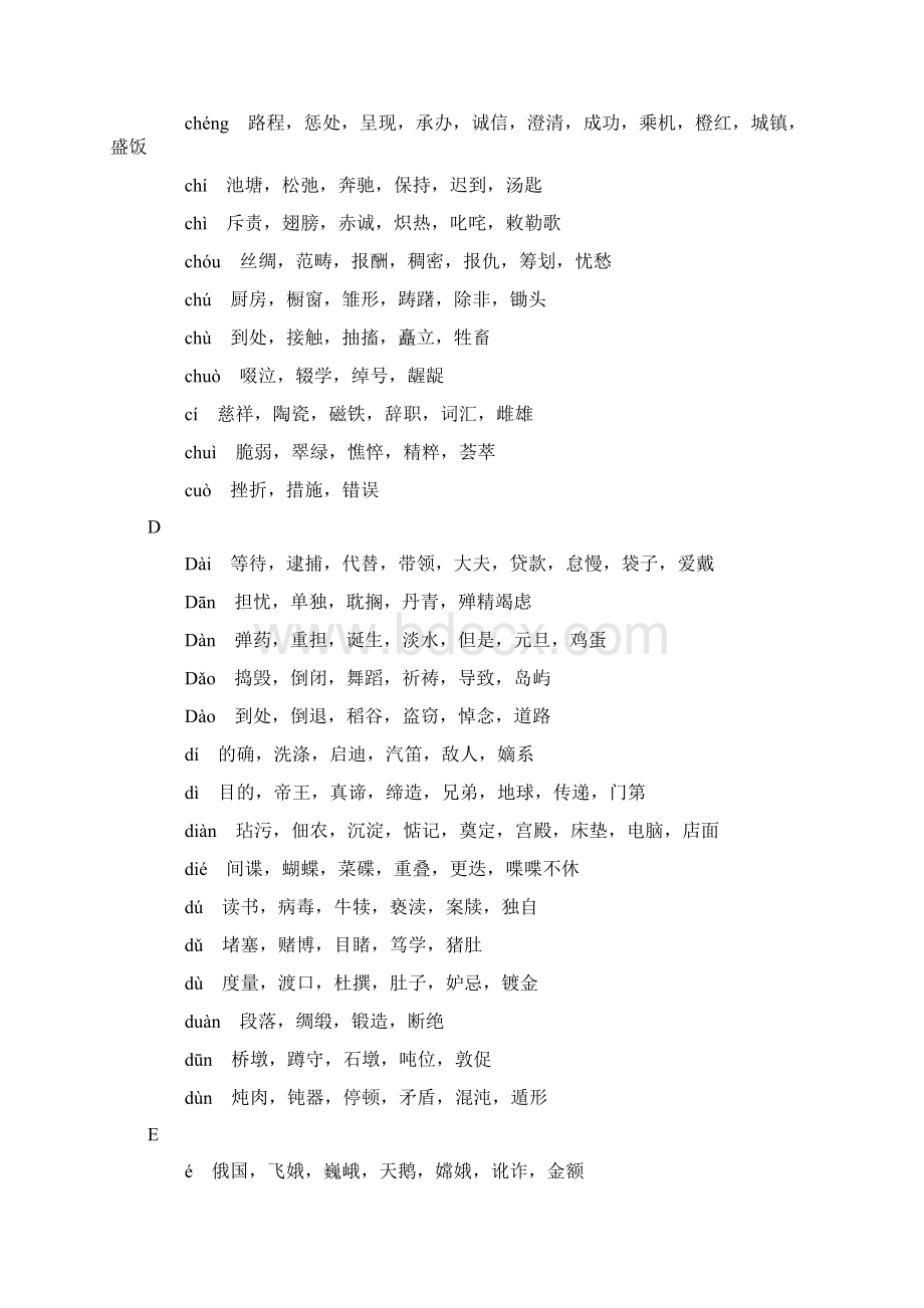 小学语文常见同音字大全汇编.docx_第2页