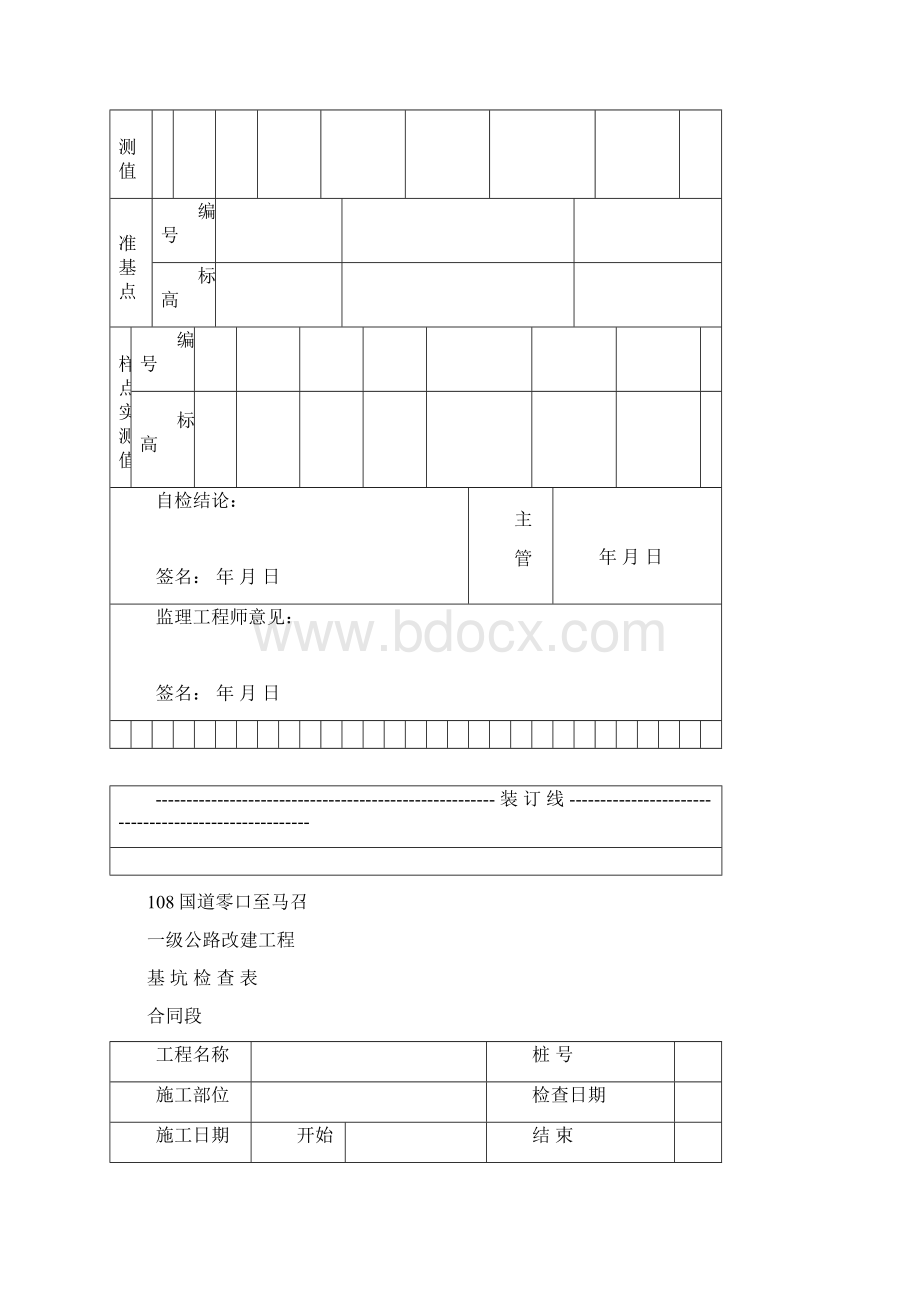 箱涵质量检查表格模板.docx_第3页