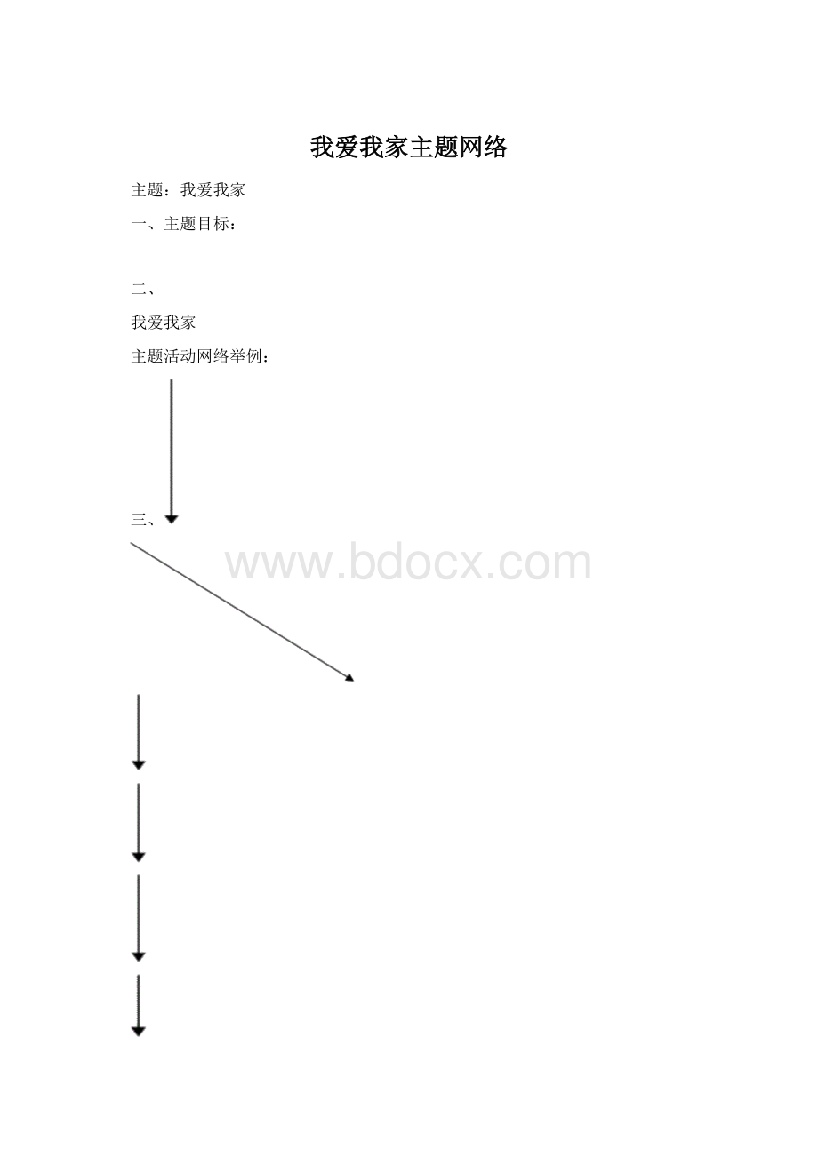 我爱我家主题网络Word下载.docx