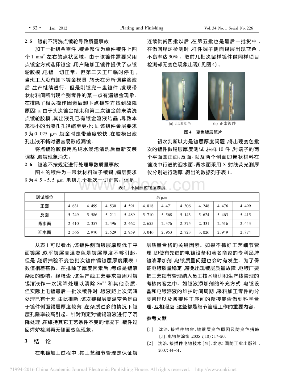 电镀过程管理不到位导致的镀层弊病(彩)资料下载.pdf_第3页