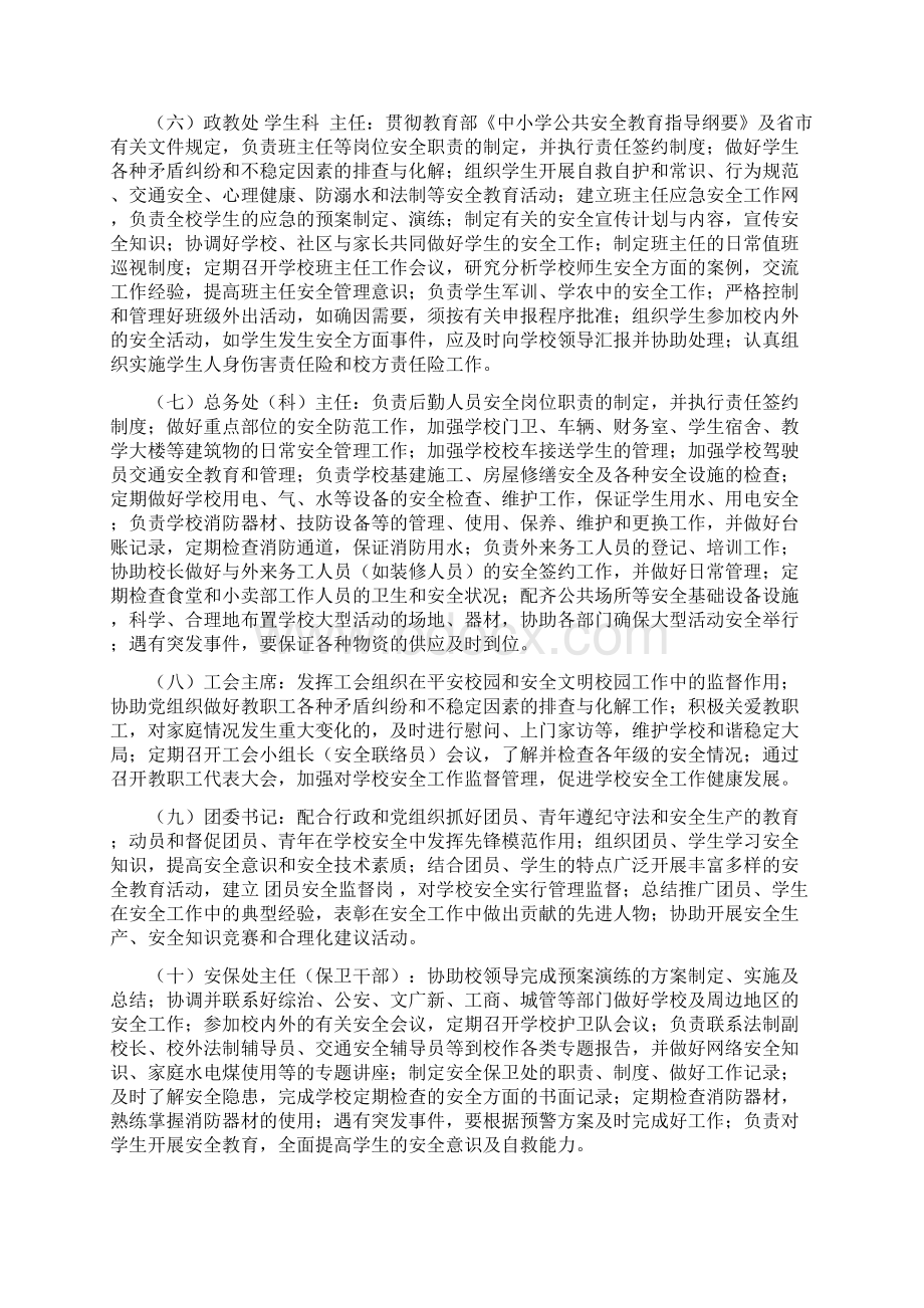 学校各岗位职责一岗双责.docx_第2页