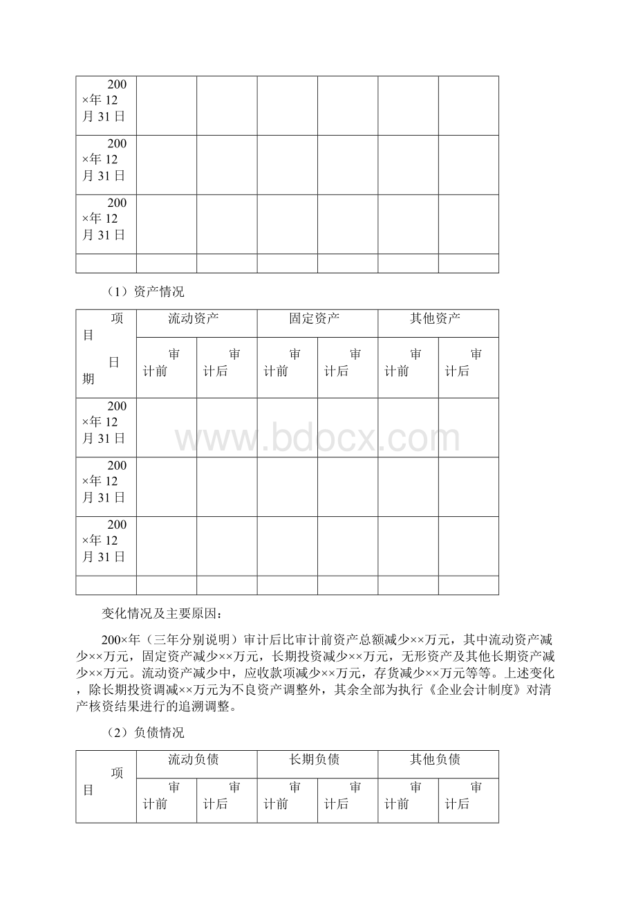 财务审计报告模板.docx_第3页