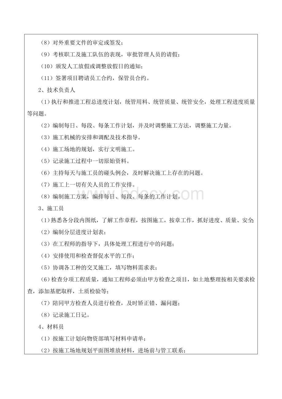 绿化项目管理班子配备情况辅助说明资料.doc_第2页