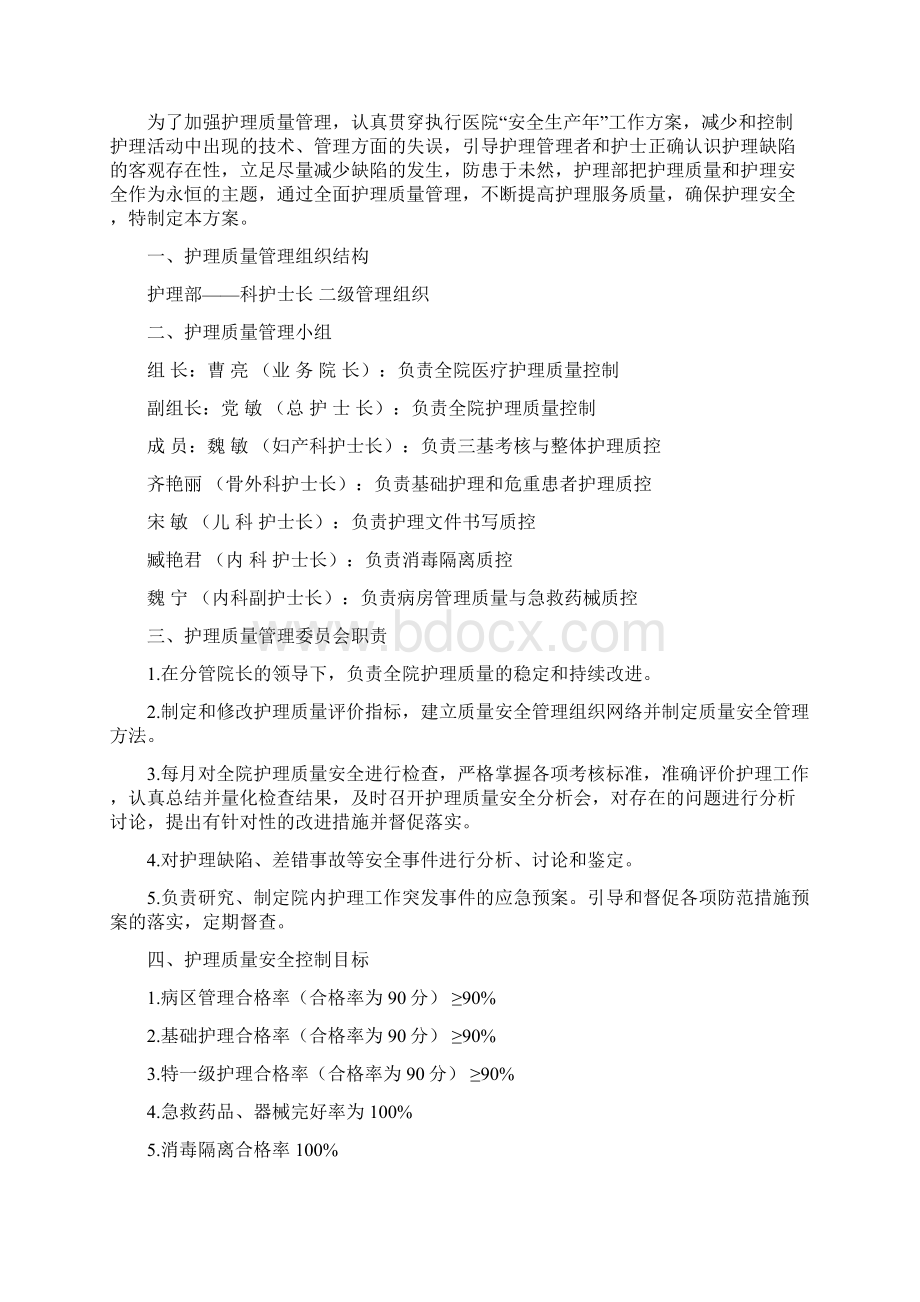 薪酬管理制度护理质量管理制度.docx_第2页