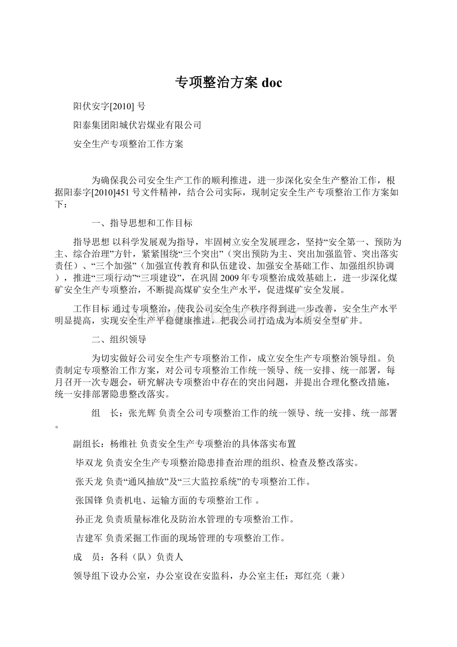 专项整治方案doc.docx