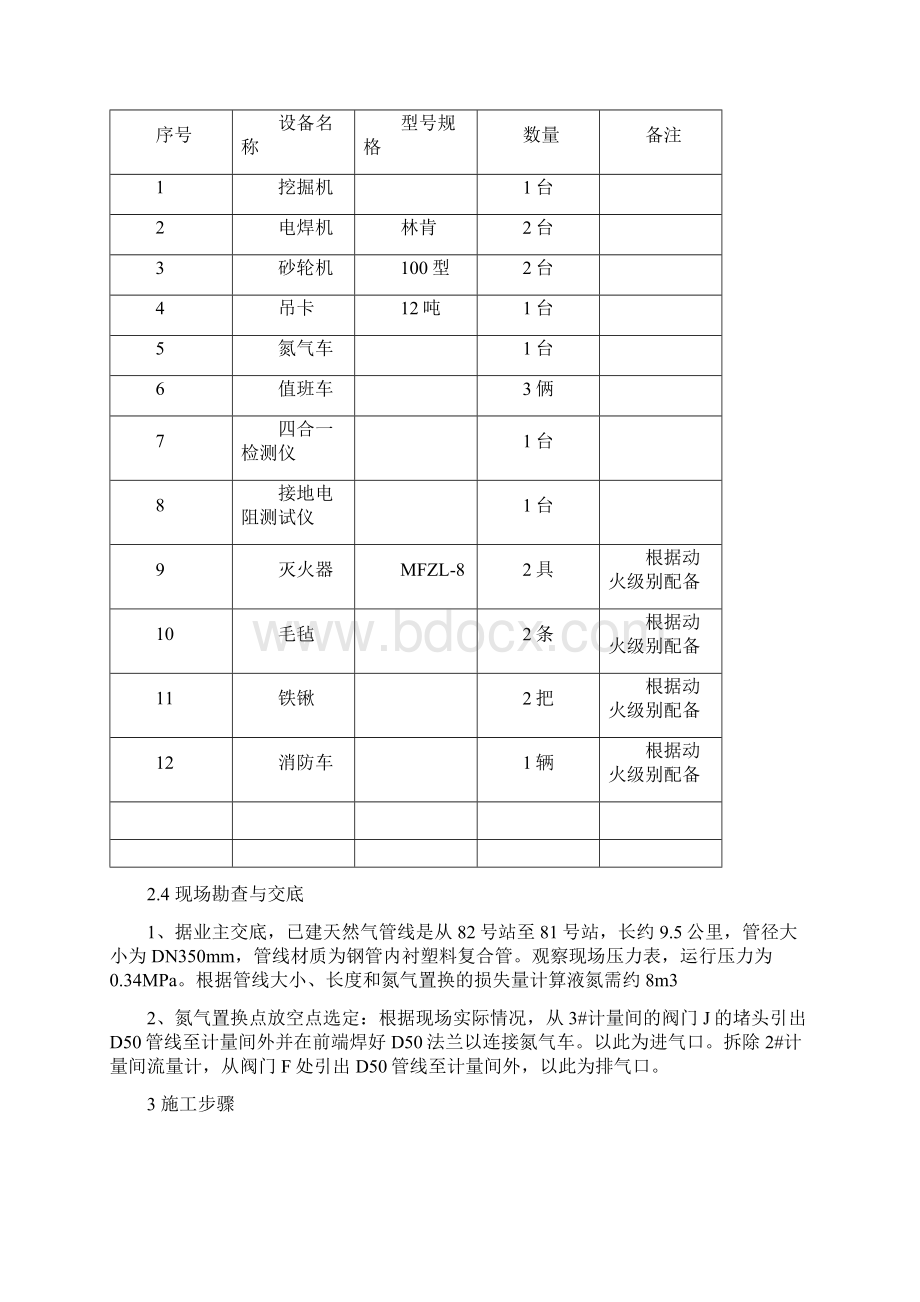 天然气外输管线连头方案要点Word文件下载.docx_第3页