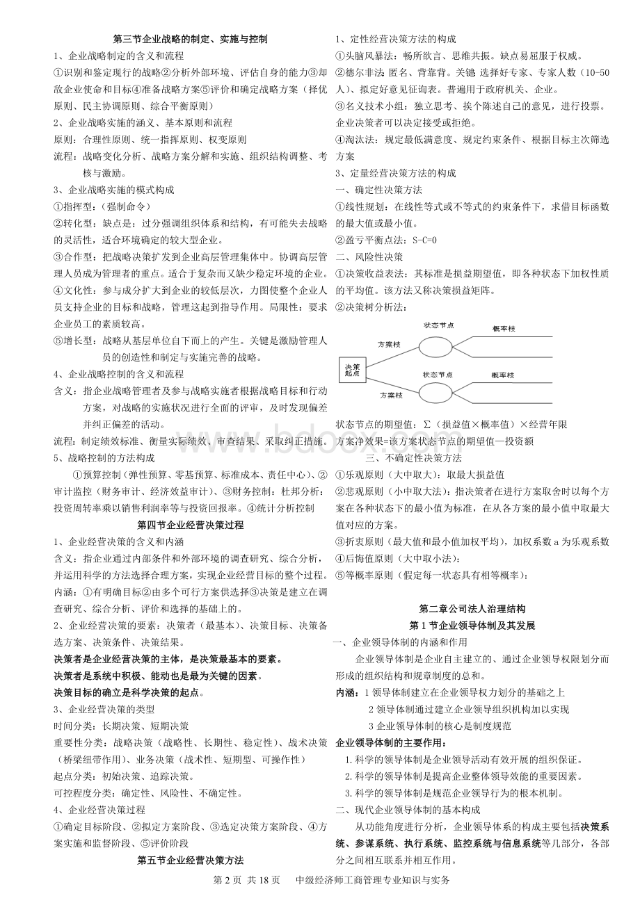 全国经济专业技术资格考试工商管理专业知识与实务_精品文档.doc_第2页