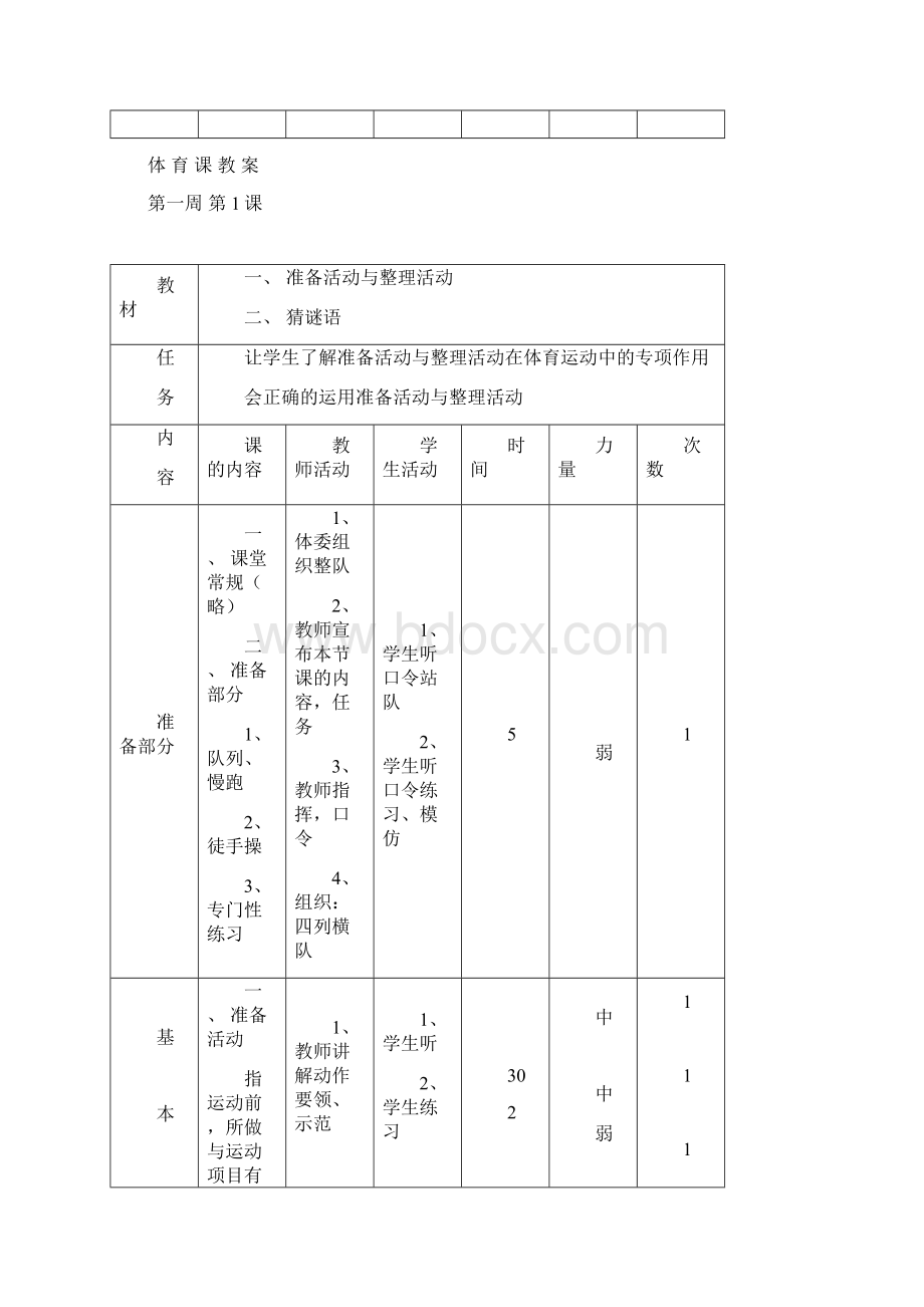 新编五年级体育上册教案全册教学设计.docx_第3页