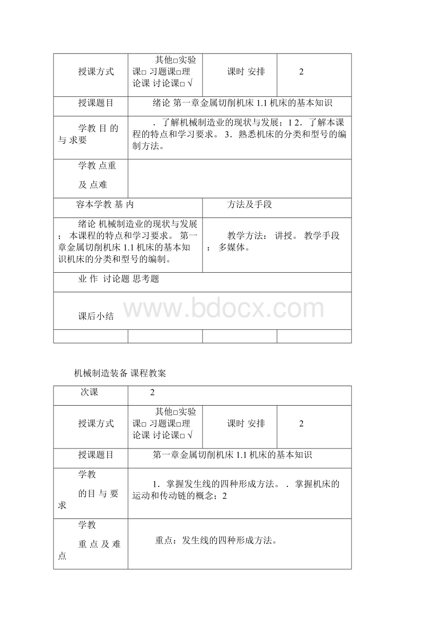 机械制造装备教案.docx_第3页