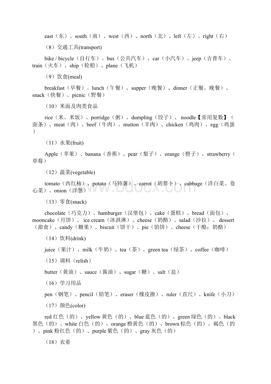 初中英语单词联想趣味词根法谐音法组合法记忆文档格式.docx_第2页