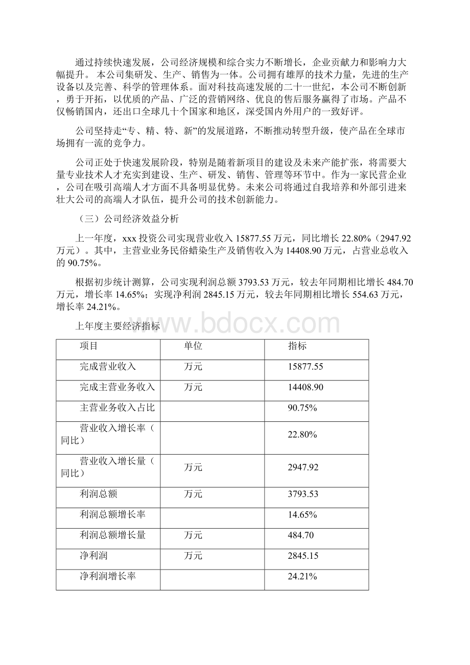 民俗蜡染项目可行性研究报告Word格式文档下载.docx_第2页