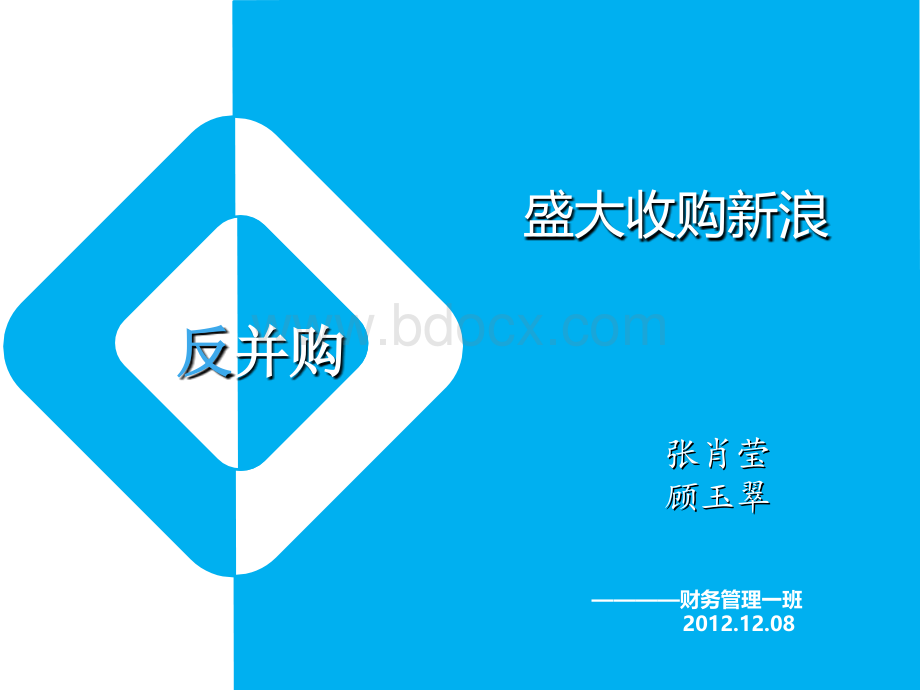 盛大并购新浪案例分析.ppt_第1页