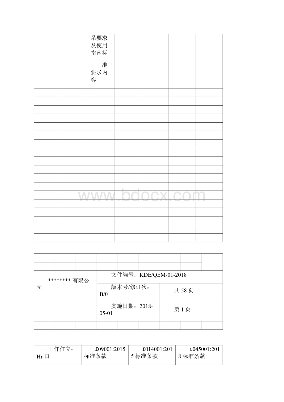 三体系管理手册ISO45001Word文件下载.docx_第2页