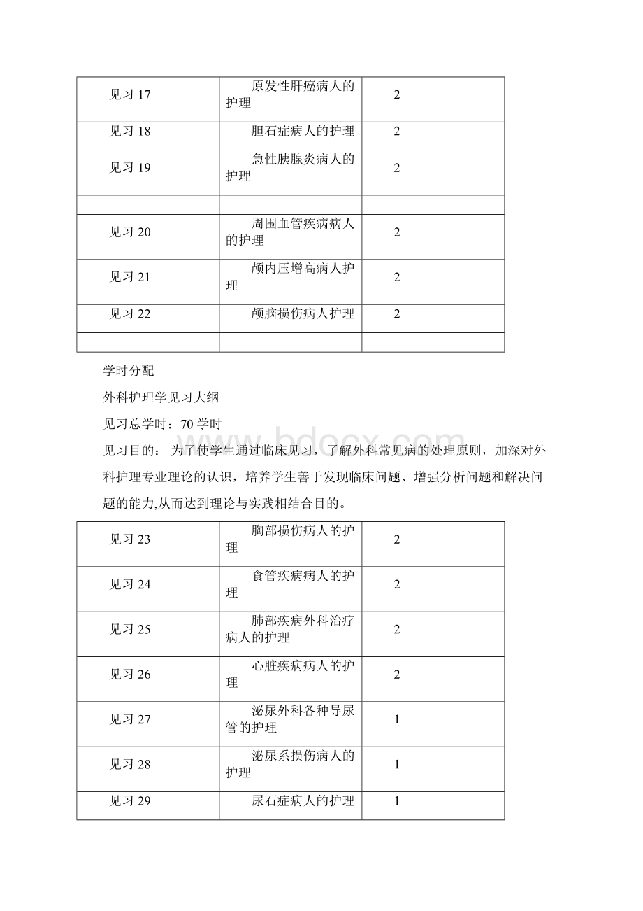 外科护理学见习大纲.docx_第2页