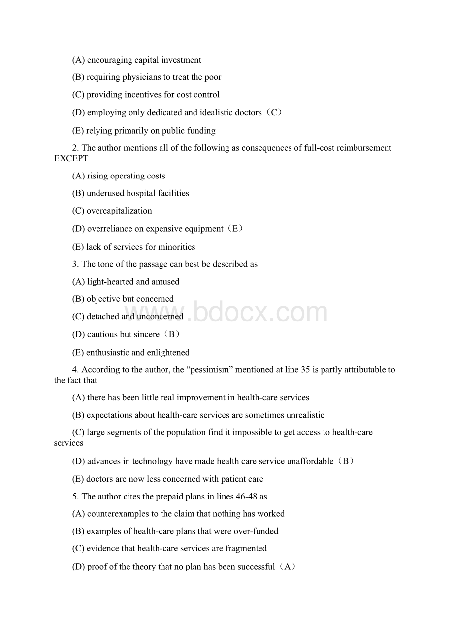 华中科技大学考博英语真题答案Word下载.docx_第2页