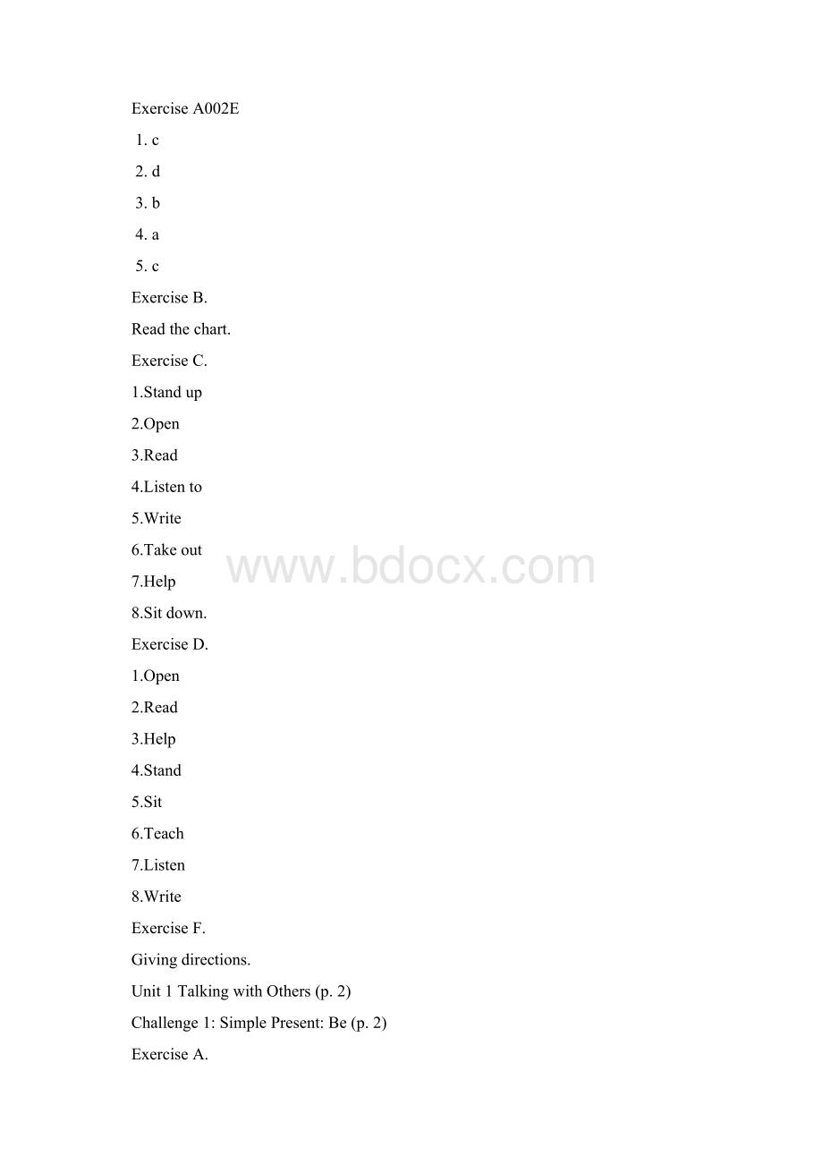 中专新模式英语基础练习册1答案Word格式文档下载.docx_第3页