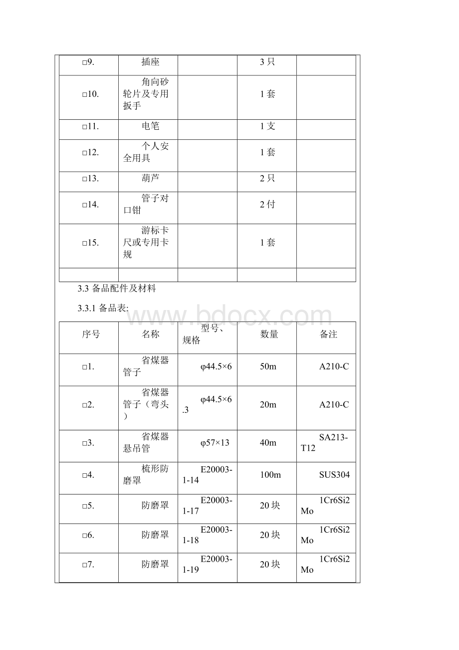 电厂低温省煤器检修文件资料包Word格式.docx_第3页