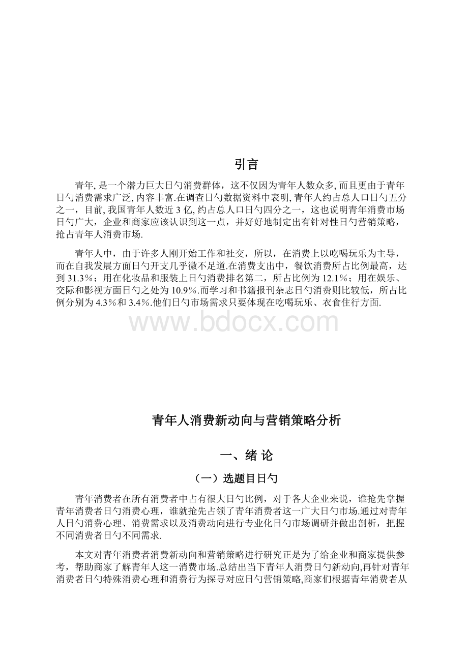 青年人群消费新动向分析及企业营销策略规划报告.docx_第3页