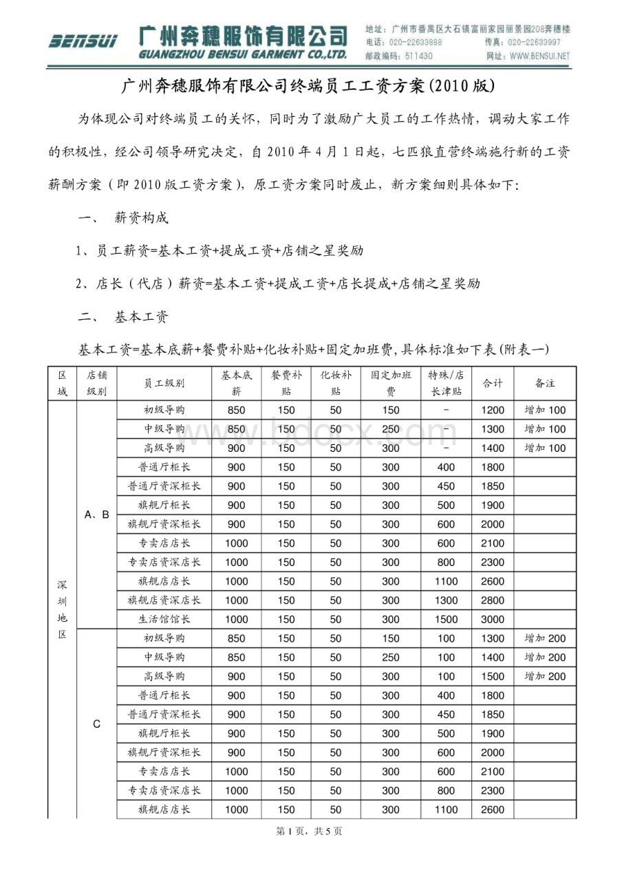 终端员工工资方案.pdf_第1页