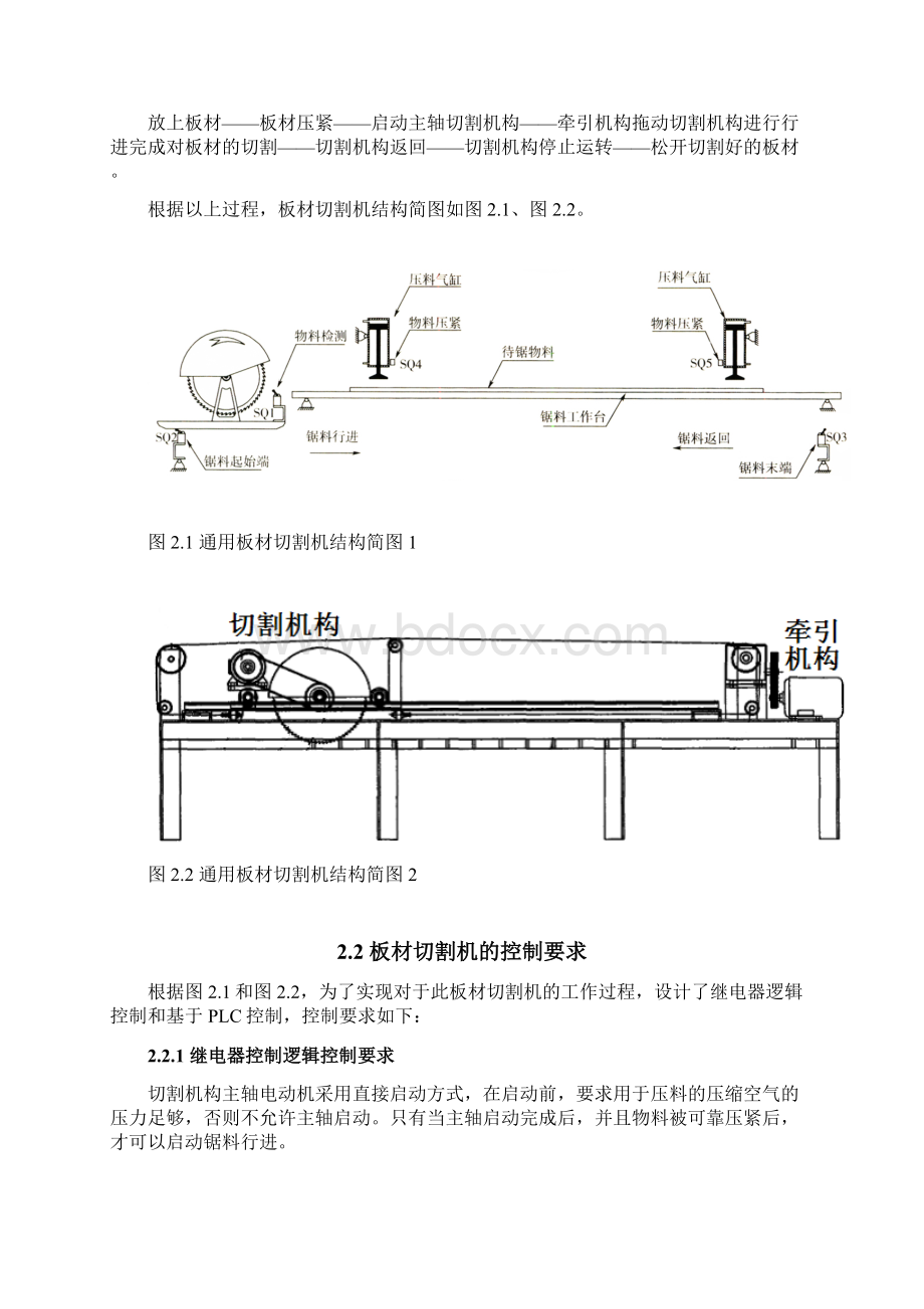 基于PLC实现的板材切割机的设计.docx_第3页