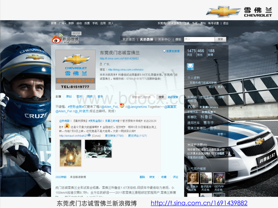 雪佛兰微博推广方案PPT格式课件下载.ppt_第2页