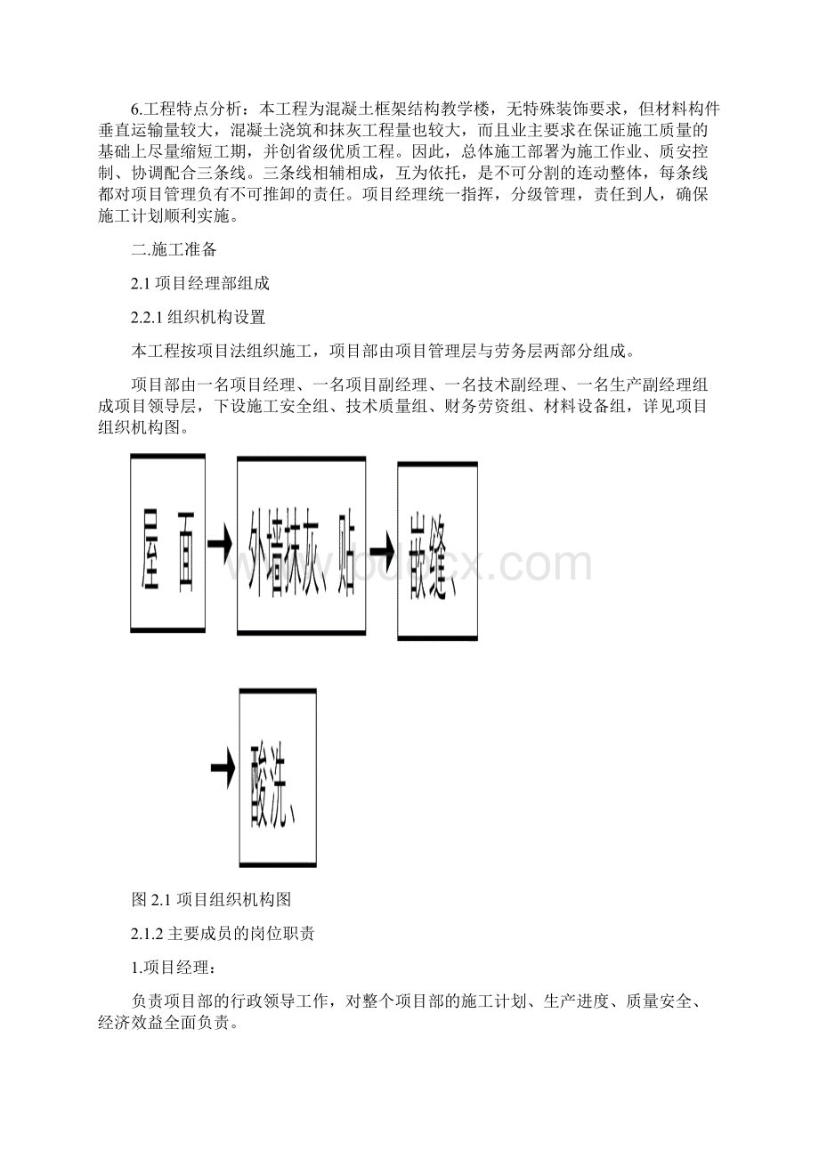 土木工程专业课程设计施工组织设计精品文档25页.docx_第2页