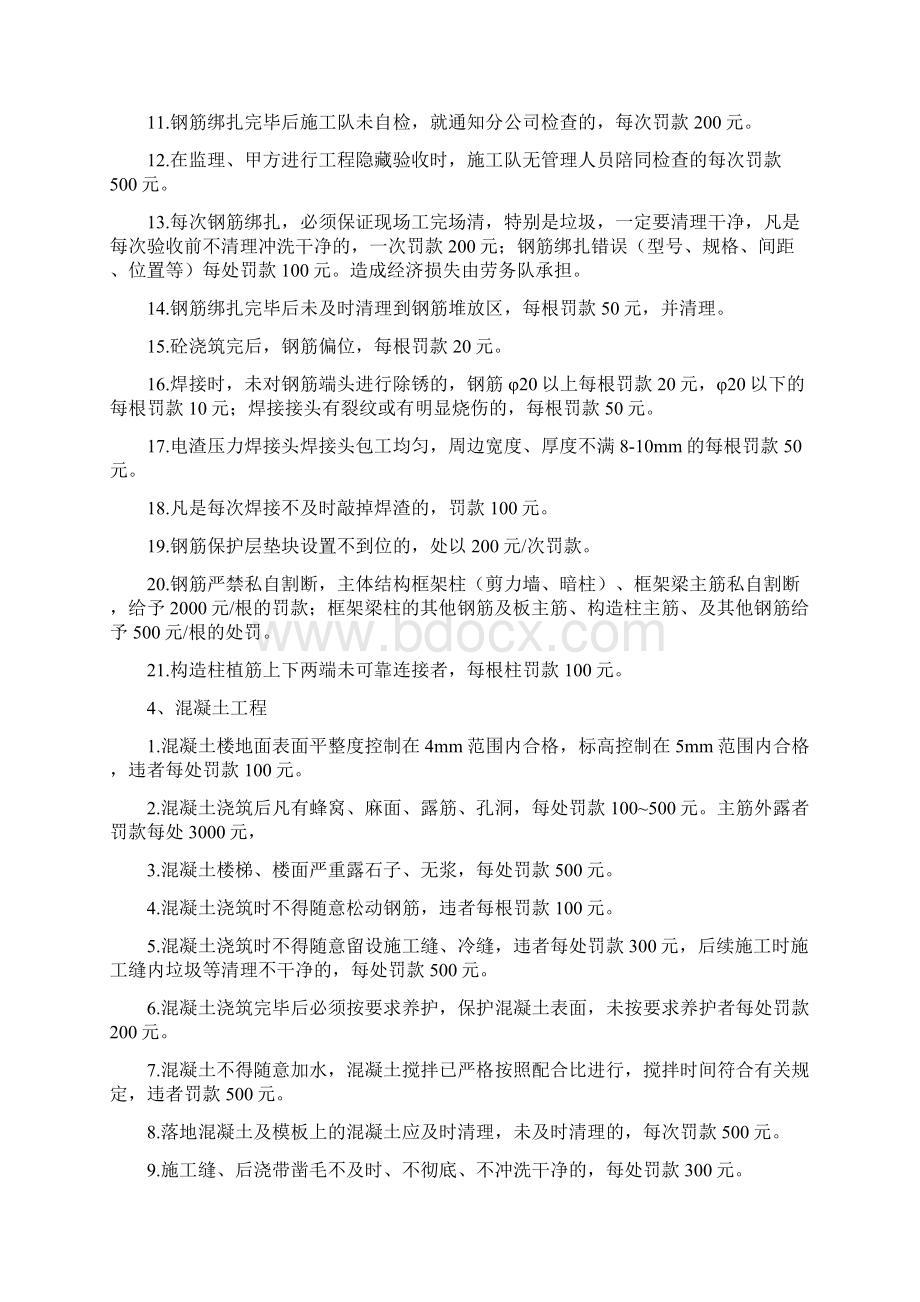 质量管理处罚条例Word文档格式.docx_第3页