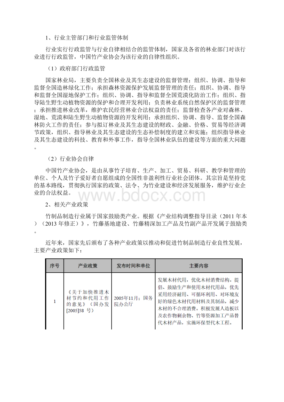 竹制品行业分析报告.docx_第2页