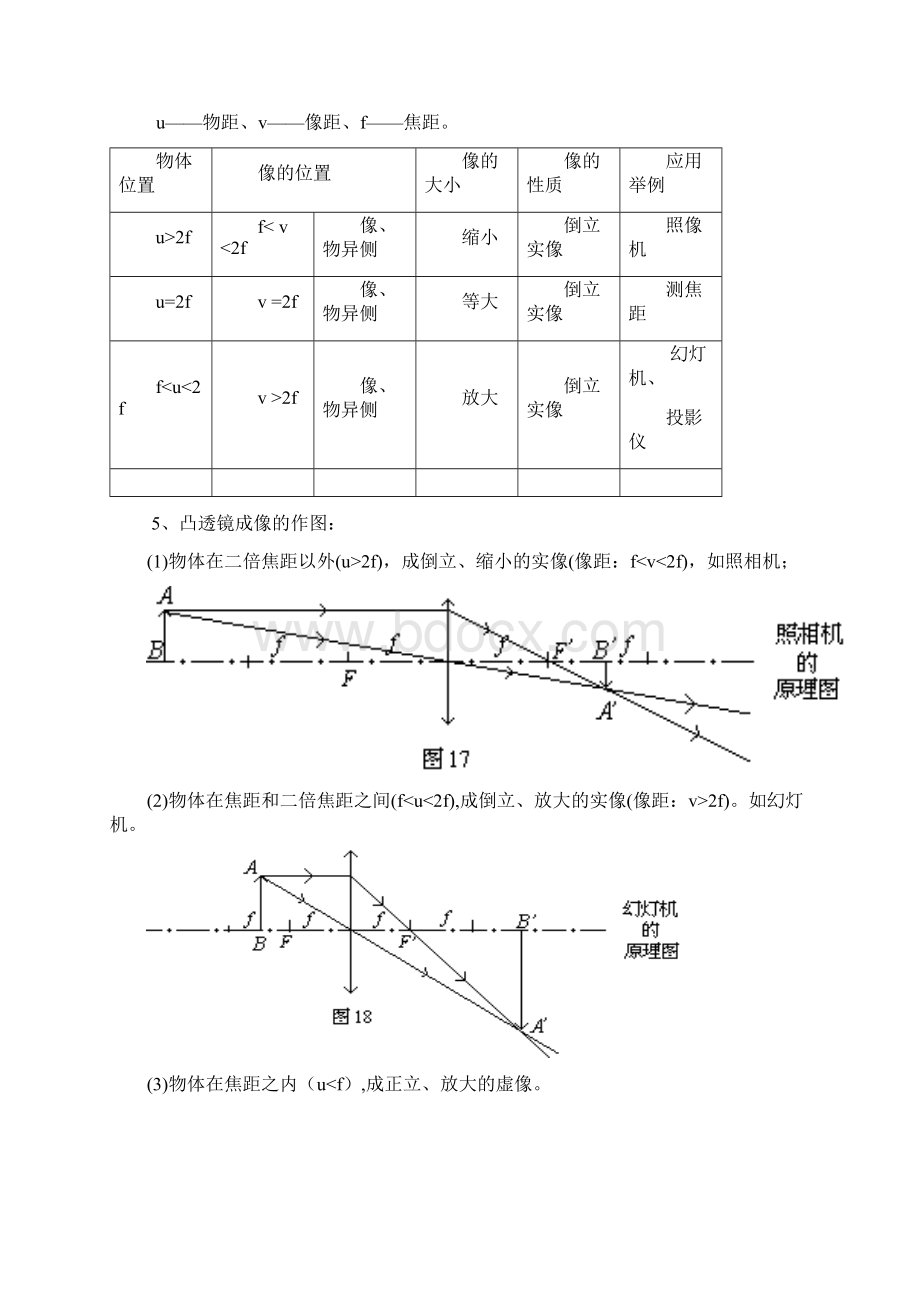 人教版初中物理知识点归纳总结详细实用教程文件Word格式文档下载.docx_第3页