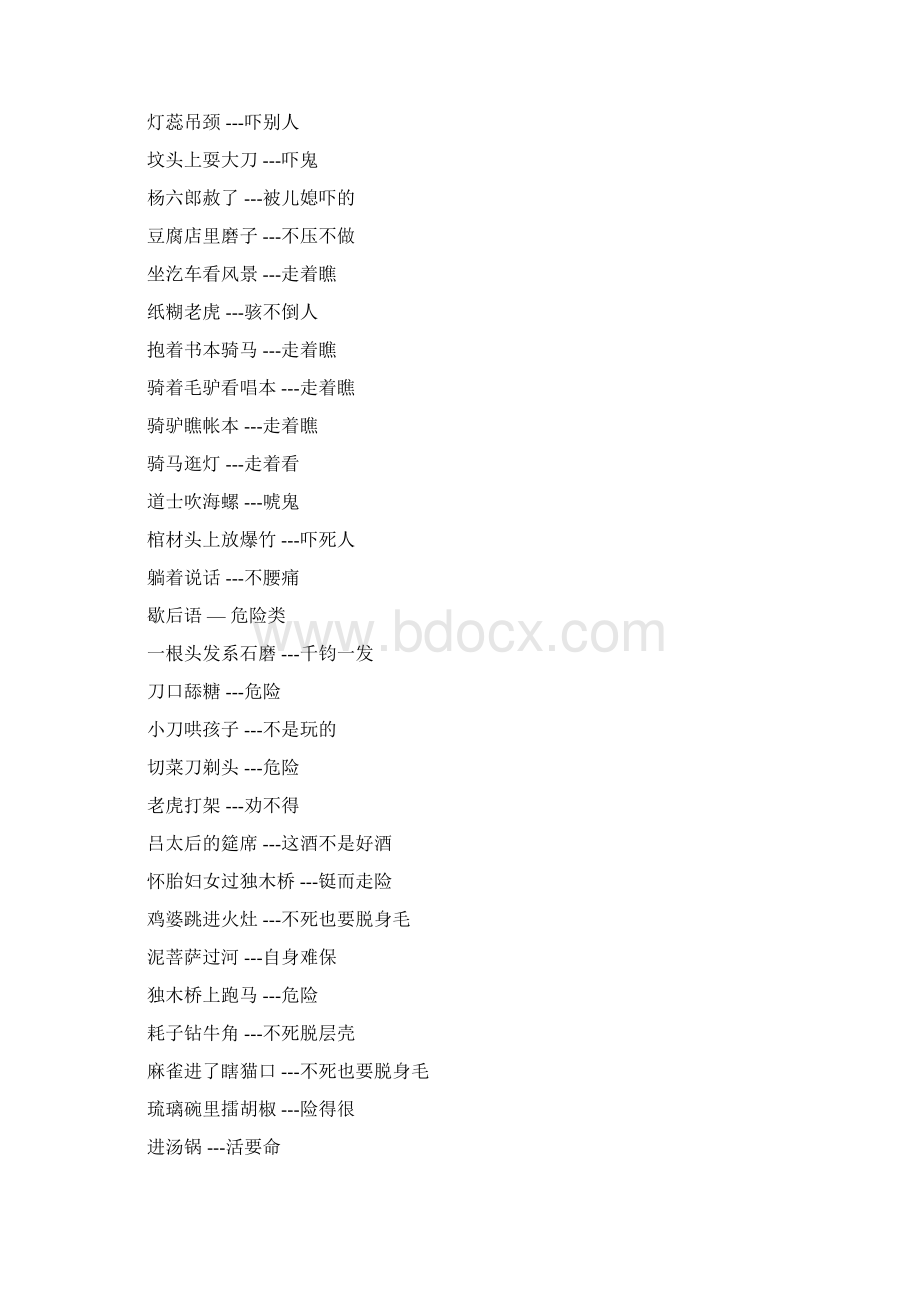 形容人吹牛的谚语Word格式.docx_第3页