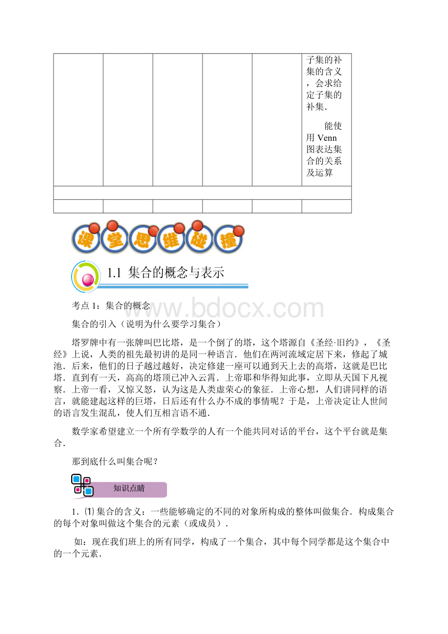 届一轮复习人教A版 集合 学案Word文档格式.docx_第3页