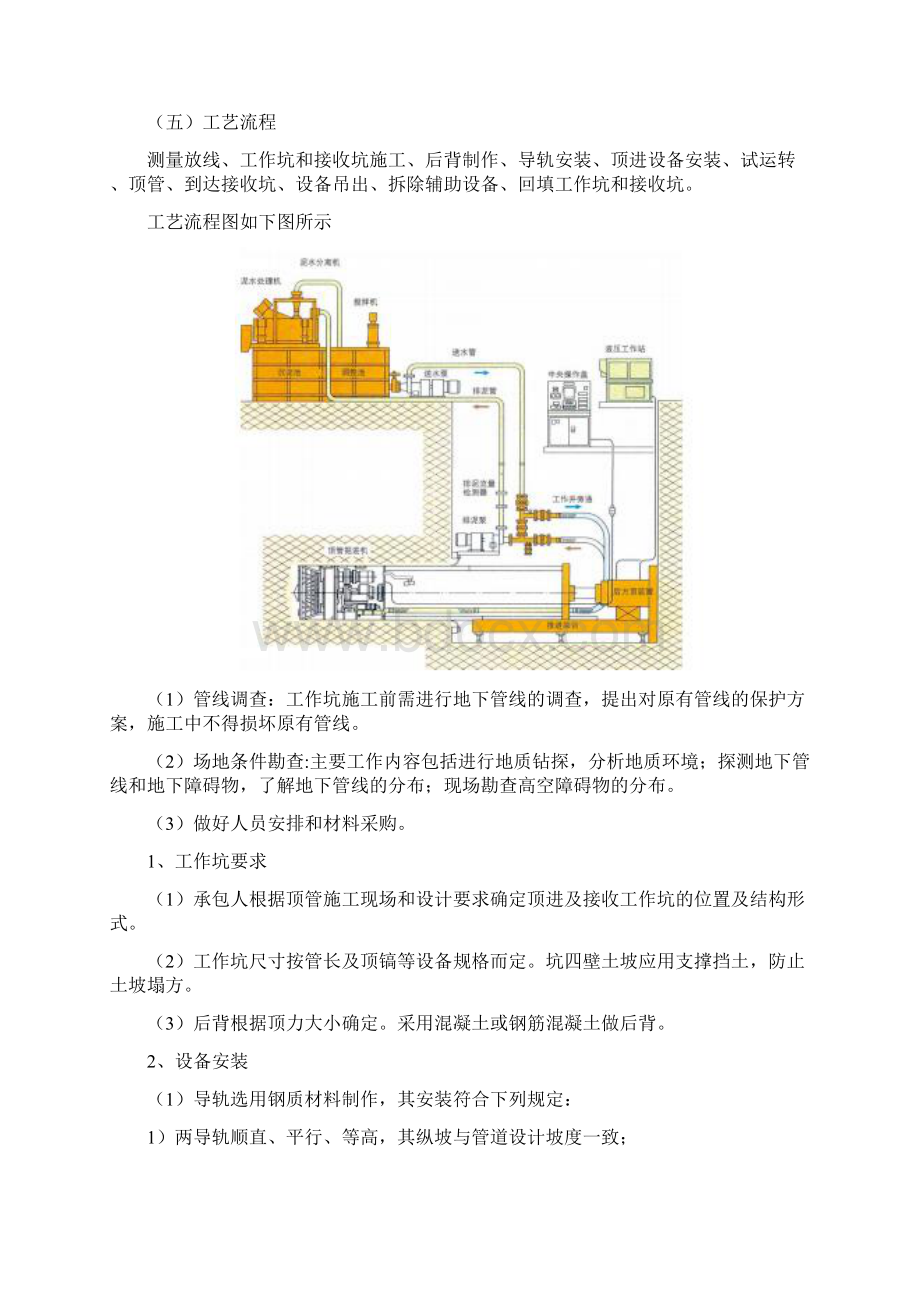 顶管工程施工方案Word文档下载推荐.docx_第3页