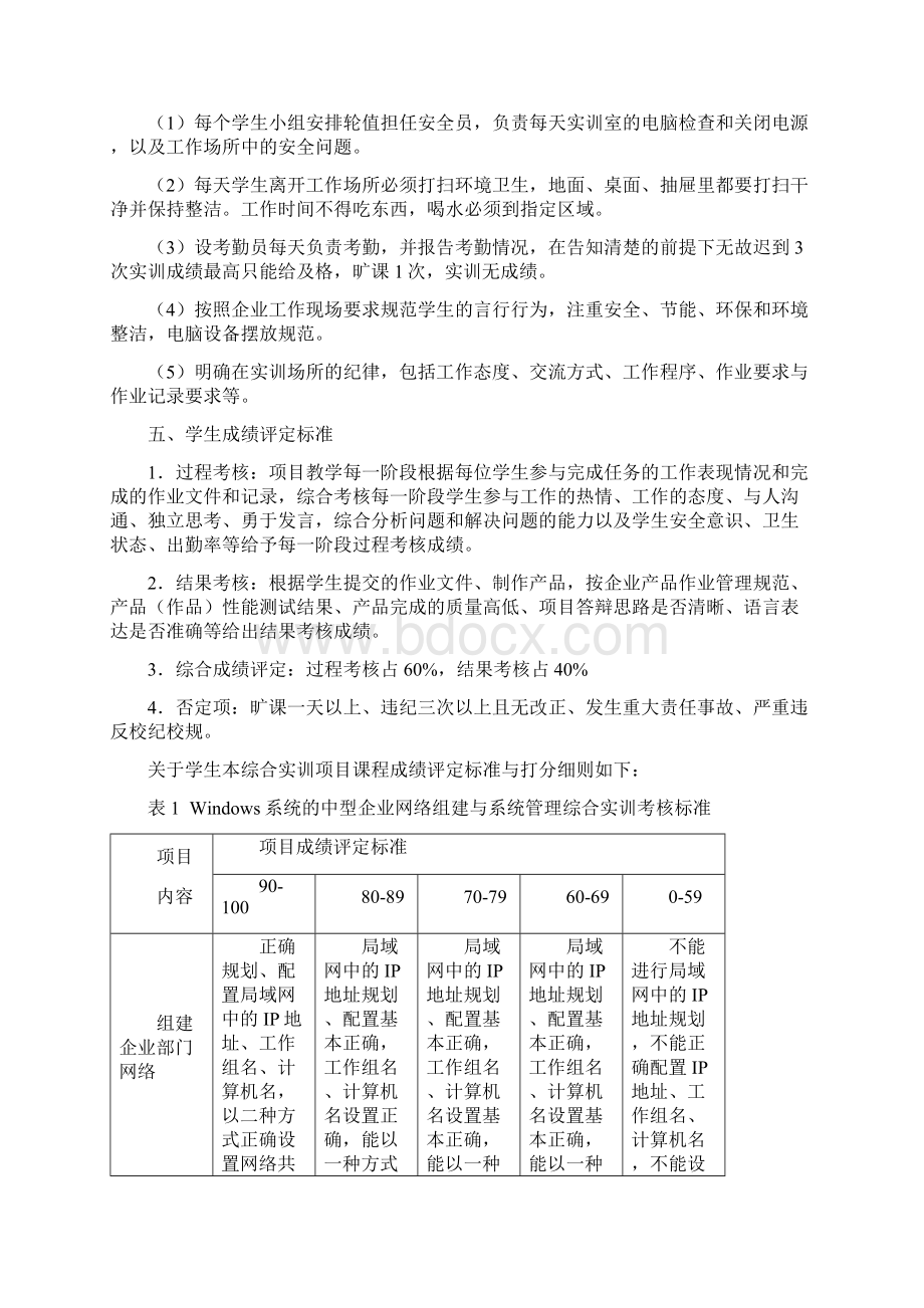 《Windows网络系统管理综合实训》学生学习手册Word文件下载.docx_第3页