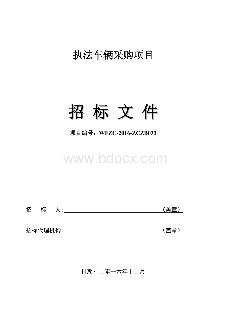 采购车辆招标文件.doc