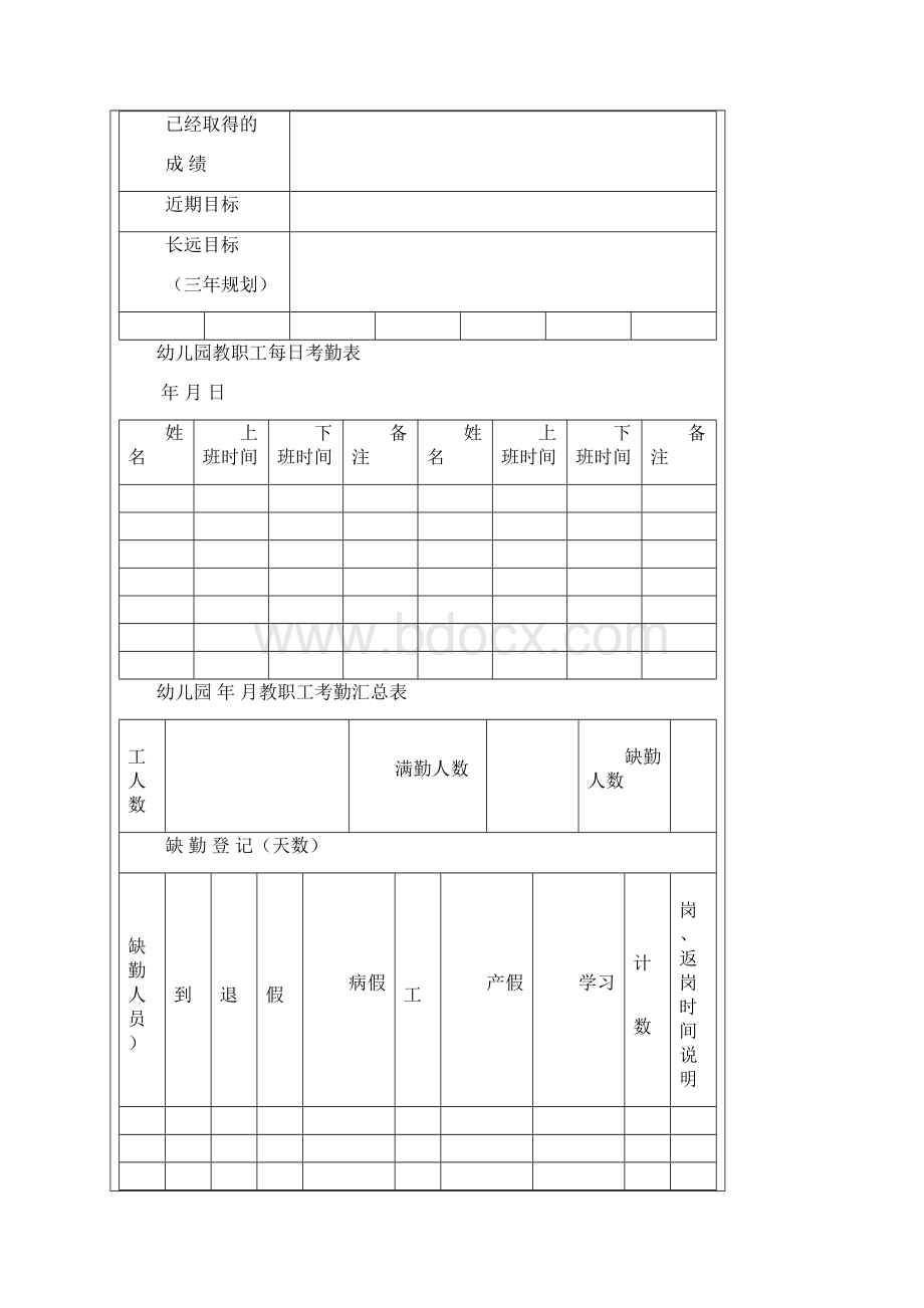 幼儿园常用表格大全Word格式文档下载.docx_第3页