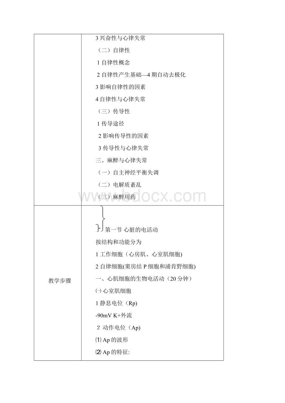 辽efe宁医学院麻醉生理学教案Word文件下载.docx_第2页