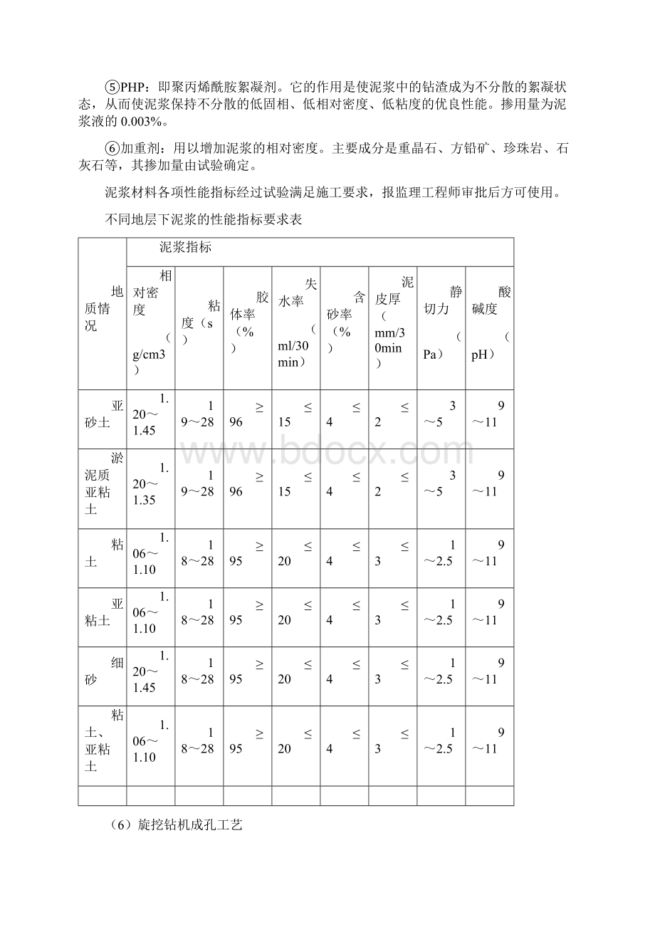 旋挖桩技术标准汇总样本Word文档格式.docx_第3页