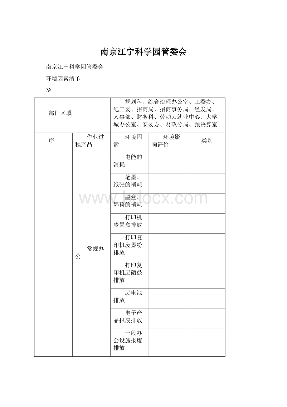 南京江宁科学园管委会Word格式文档下载.docx_第1页