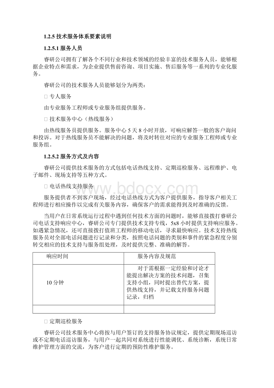 技术支持与售后服务方案Word文档下载推荐.docx_第3页