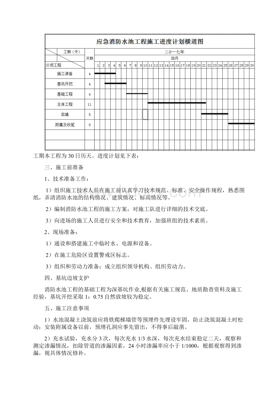 消防水池施工方案Word格式.docx_第2页