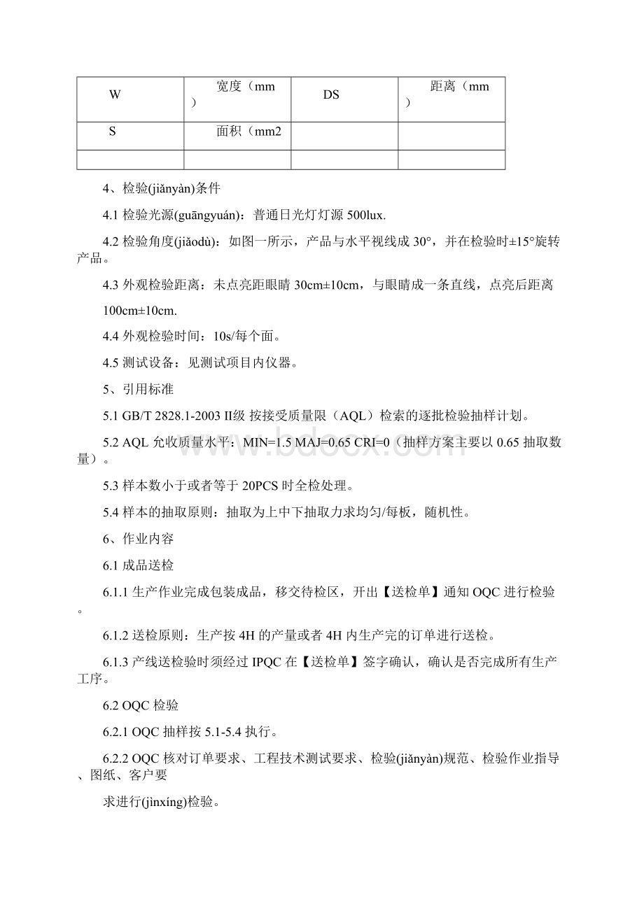 LED灯具成品检验标准.docx_第3页