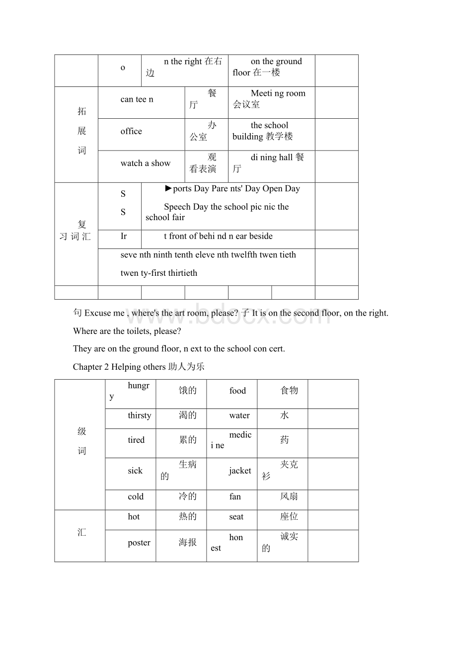 香港朗文3B重点单词Word文档下载推荐.docx_第2页