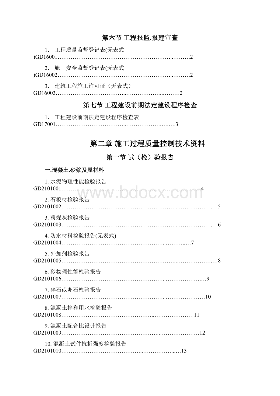 广东省建筑工程项目竣工验收资料统一用表.docx_第2页